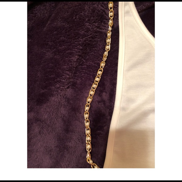 WHITE HALTER SIDE BOOB DRESS - Picture 2 of 2